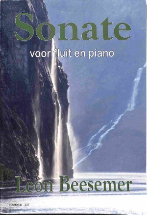 Sonate voor fluit en piano - Tweedehands notenschrift