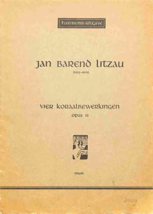Vier koraalbewerkingen - Tweedehands notenschrift
