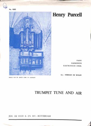 Trumpet tune and air - Tweedehands notenschrift