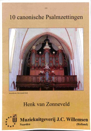 10 canonische Psalmzettingen - Tweedehands notenschrift
