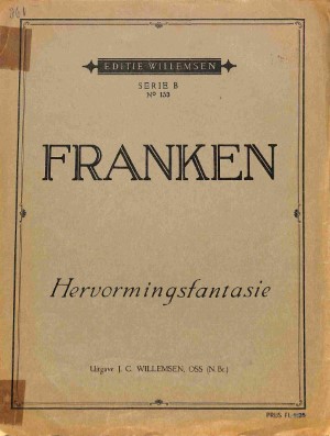 Hervormingsfantasie - Tweedehands notenschrift