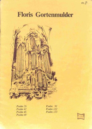 Psalm 26, 42, 46, 68, 91, 122, 123 - Tweedehands notenschrift