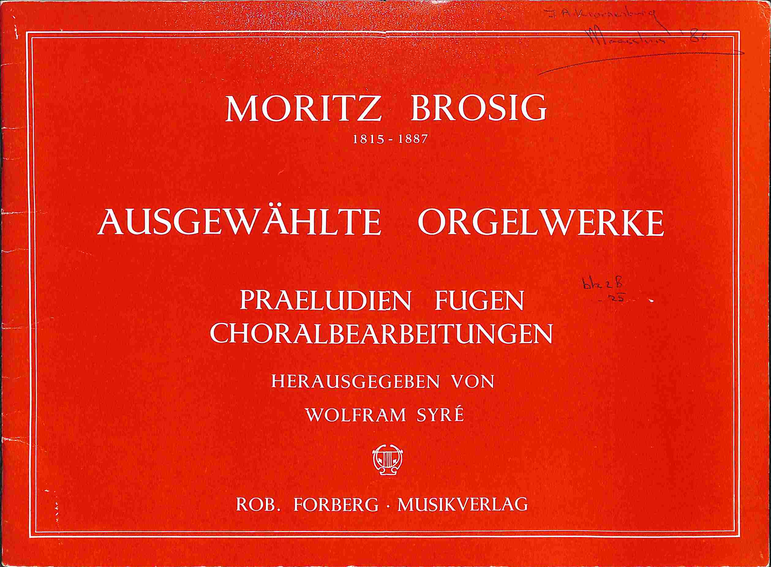 Ausgewählte Orgelwerke - Tweedehands notenschrift