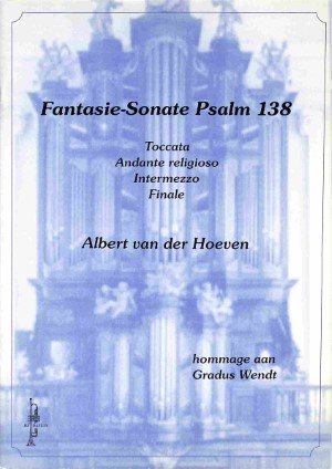 Fantasie-sonate Psalm 138 - Tweedehands notenschrift