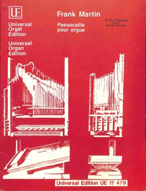 Passacaille pour orgue - Tweedehands notenschrift