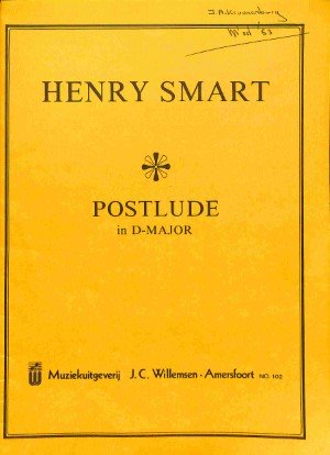 Postlude in D-major - Tweedehands notenschrift