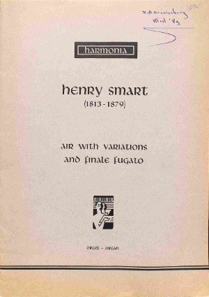 Air with variations and finale fugato - Tweedehands notenschrift