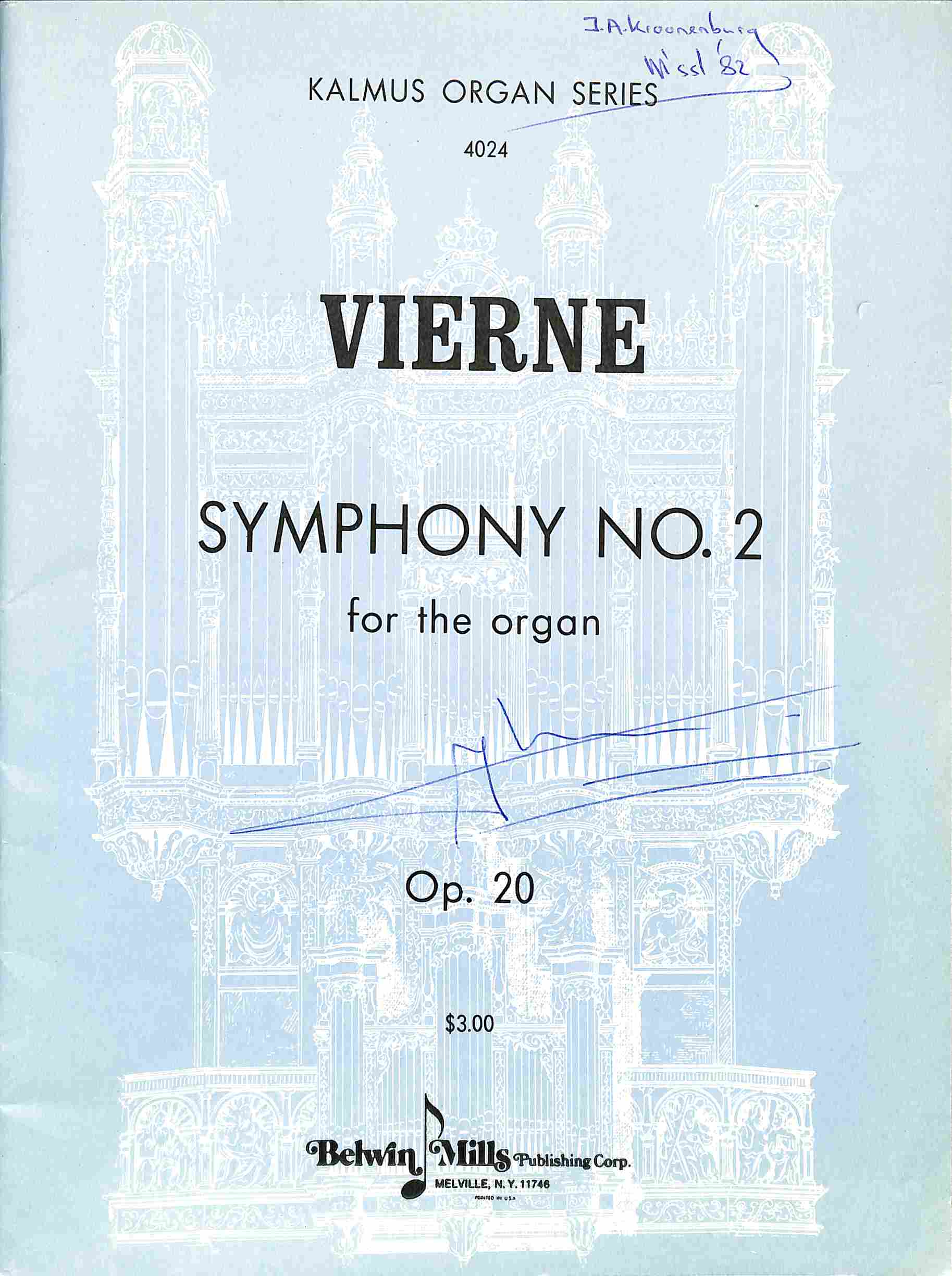 Symphony no. 2 - Tweedehands notenschrift