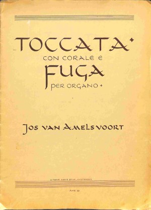 Toccata con corale e fuga - Tweedehands notenschrift
