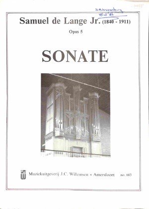 Sonate - Tweedehands notenschrift