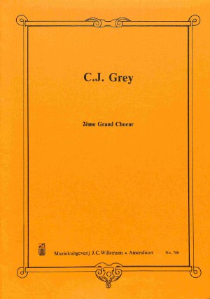 Deuxième grand choeur - Tweedehands notenschrift