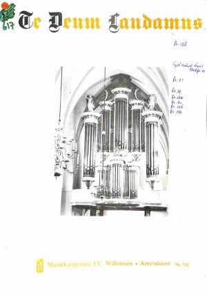 Te Deum laudamus no. 711 - Tweedehands notenschrift