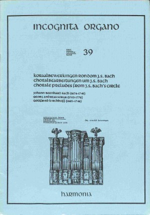 Koraalbewerkingen rondom J.S. Bach - Tweedehands notenschrift