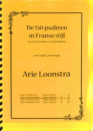 De 150 psalmen in Franse stijl - deel 2 - Tweedehands notenschrift