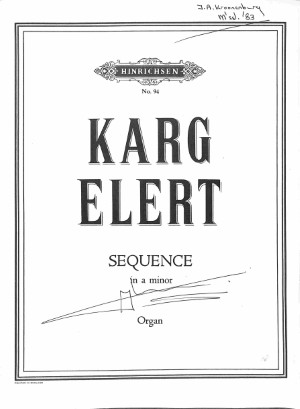 Sequence in a minor