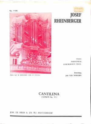 Cantilena - Tweedehands notenschrift