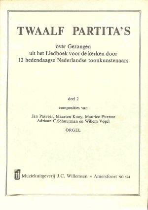 Twaalf partita's - deel 2 - Tweedehands notenschrift