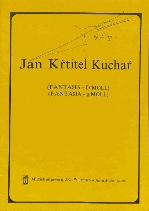 Fantasia D-moll - Tweedehands notenschrift
