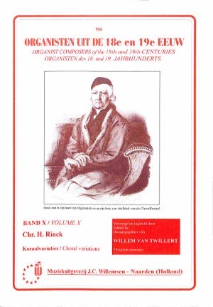 Organisten uit de 18e en 19 eeuw - deel 10 - Tweedehands notenschrift