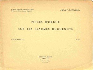 Pieces d'orgue sur les psaumes Huguenots- deel 10 - Tweedehands notenschrift
