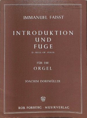 Introduktion und Fuge - Tweedehands notenschrift