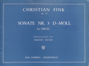 Sonate nr. 3 D-moll - Tweedehands notenschrift