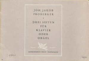 Drei Suiten für Klavier oder - Tweedehands notenschrift