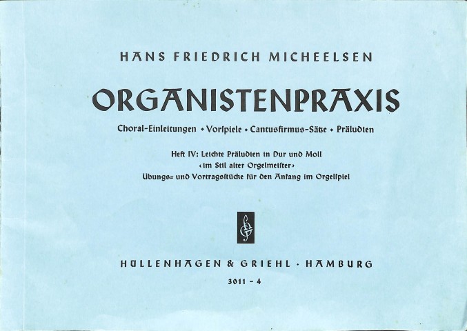 Organistenpraxis - deel 4 - Tweedehands notenschrift