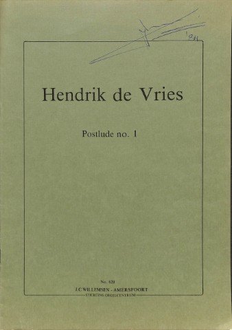 Postlude no. 1 - Tweedehands notenschrift