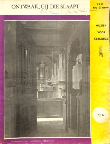 Ontwaak, gij die slaapt - Tweedehands notenschrift