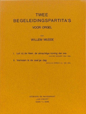 Twee begeleidingspartita's - Tweedehands notenschrift