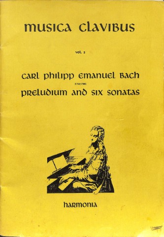Musica clavibus - deel 2: Preludium and six sonatas - Tweedehands notenschrift