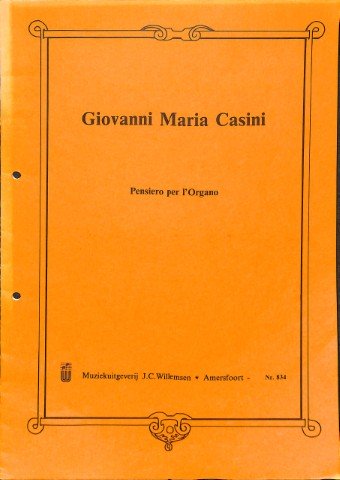 Pensiero per l'organo - Tweedehands notenschrift
