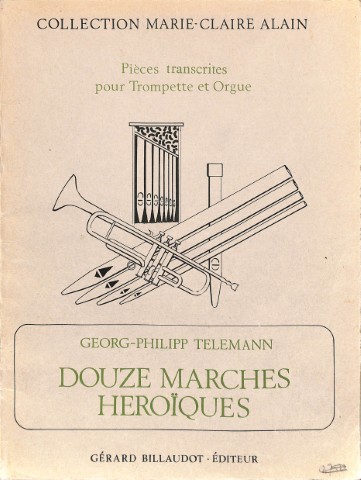 Douze marches heroïques - Tweedehands notenschrift