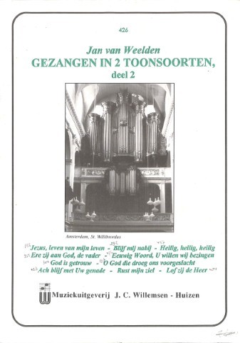Gezangen in 2 toonsoorten - deel 2 - Tweedehands notenschrift