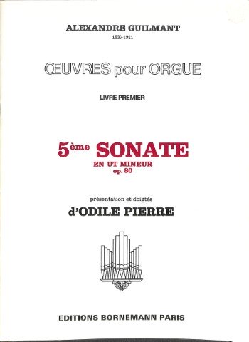 5ème sonate en ut mineur - Tweedehands notenschrift