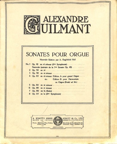 4e Sonate en re-mineur - Tweedehands notenschrift