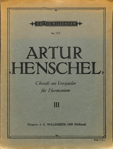 Choräle mit Vorspielen - deel 3 - Tweedehands notenschrift