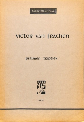 Psalmen - triptiek - Tweedehands notenschrift