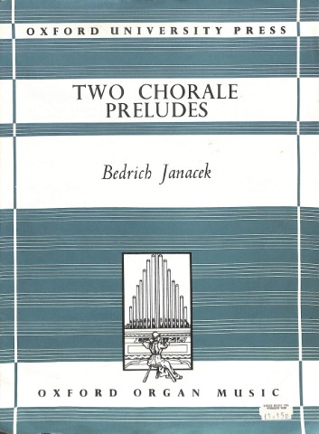 Two chorale preludes - Tweedehands notenschrift