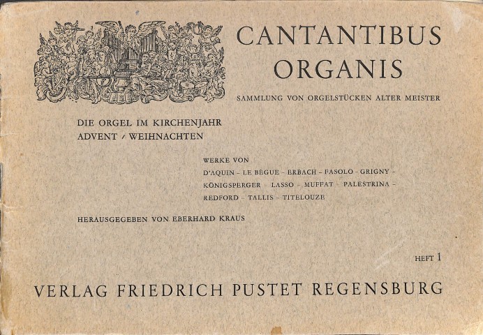 Die Orgel im Kirchenjahr: Advent - Weihnachten - deel 1 - Tweedehands notenschrift