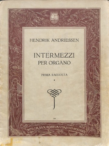 Intermezzi per Organo - Tweedehands notenschrift