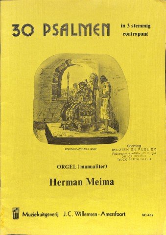 30 Psalmen - Tweedehands notenschrift