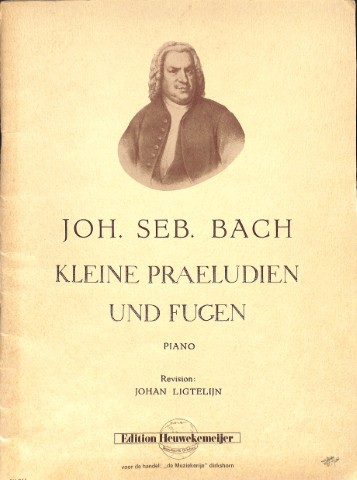 Kleine praeludien und fugen - Tweedehands notenschrift