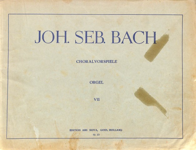 Choralvorspiele orgel - deel 7 - Tweedehands notenschrift