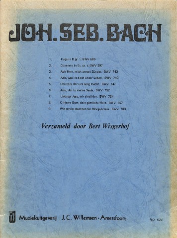Fuga in D e.a. - Tweedehands notenschrift