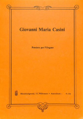 Pensiero per I'Organo - Tweedehands notenschrift
