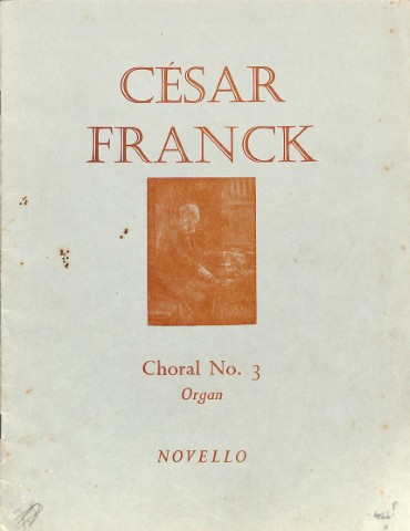 Choral no. 3 - Tweedehands notenschrift
