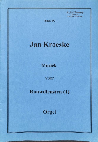 Muziek voor rouwdiensten (1) - Tweedehands notenschrift