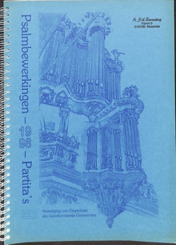 Psalmbewerkingen en -partita's 1998 - Tweedehands notenschrift